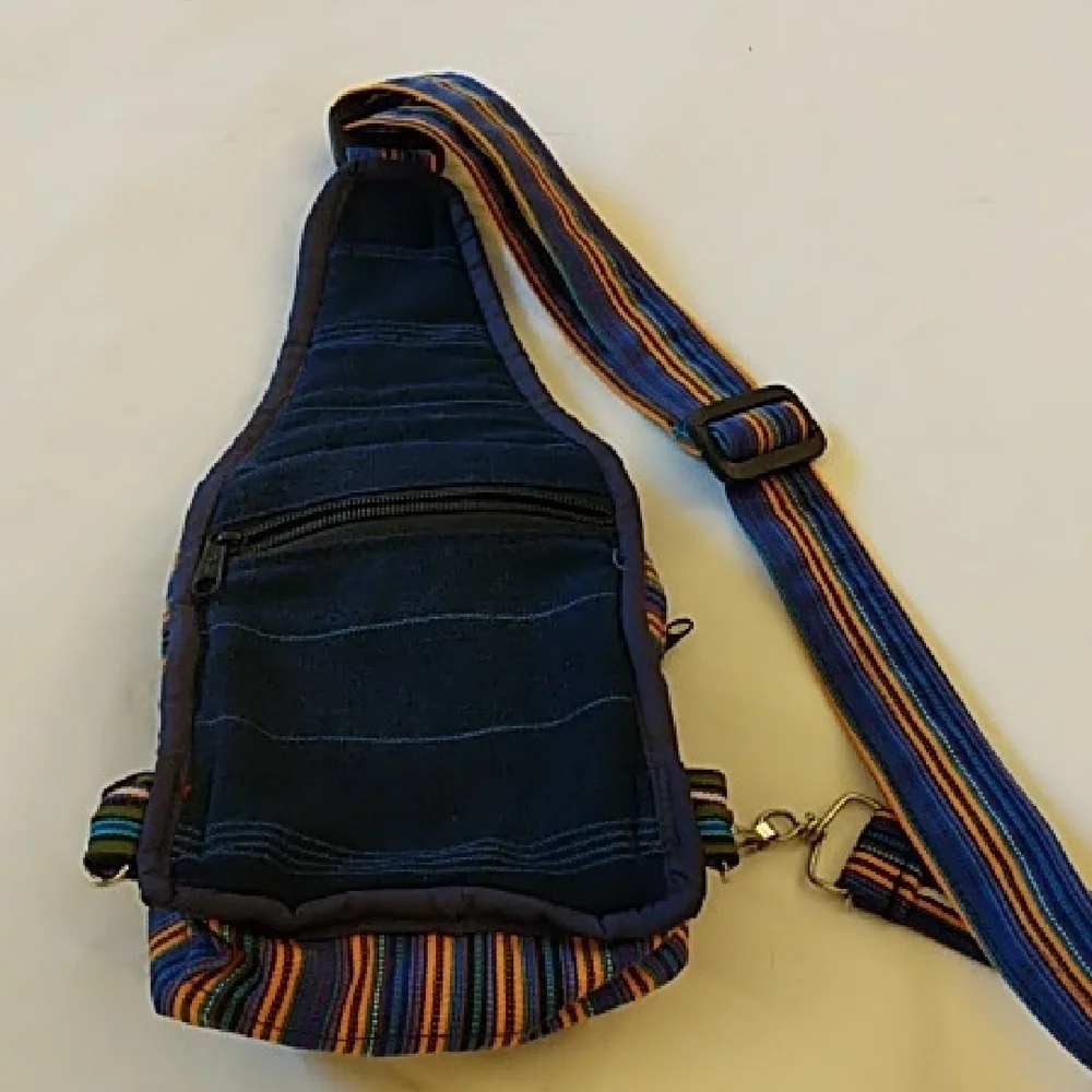 Multicolor Boho Crossbody Bag - Picture 3 of 6